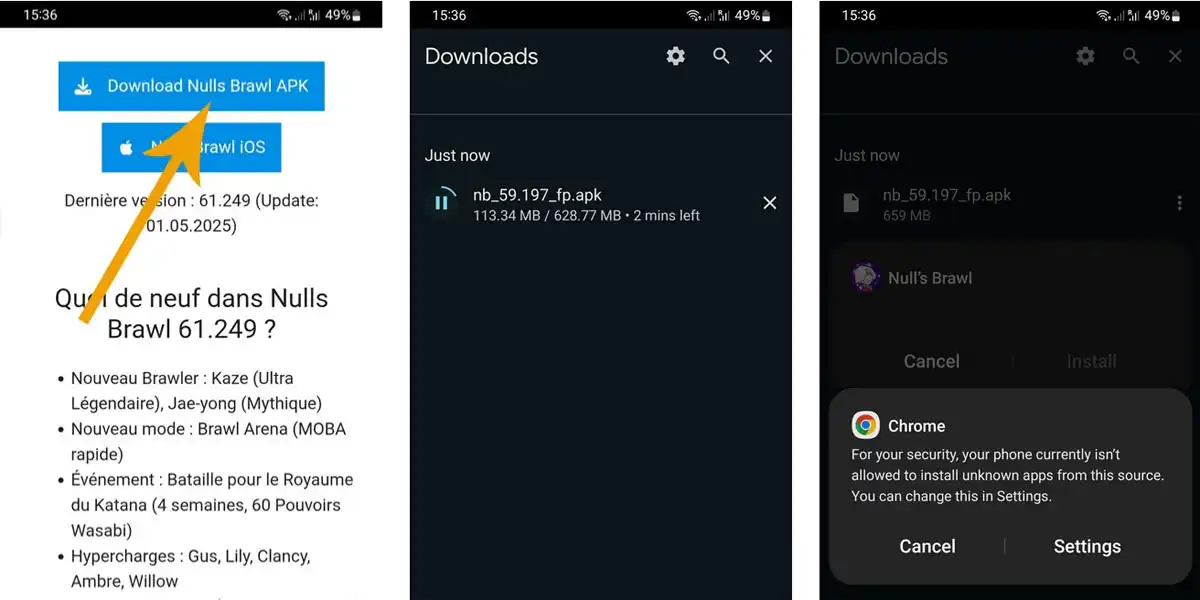 Comment installer Nulls Brawl?